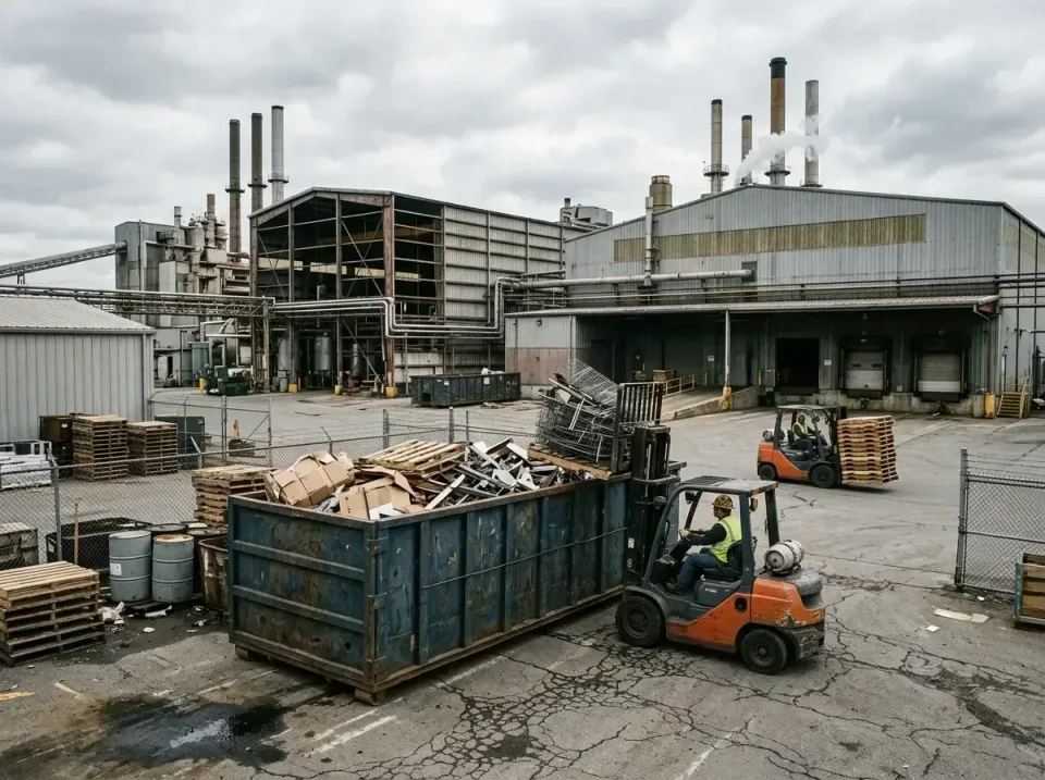 industrial-factory-scrap-conta-003 — frequently asked questions, Cheap Roll-off Dumpster Rentals in Berlin, WI